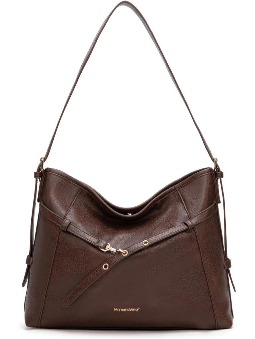 Hobo Purse for Women Adjustable Belt Buckle Hobo Bag with Adjustable Strap